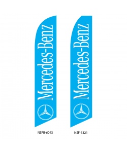 Mercedes Benz dealer swooper flag