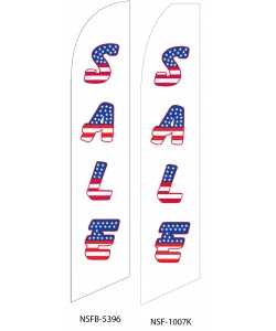 SALE US flag designs business swooper flag