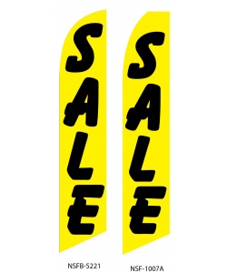 SALE tall outdoor swooper flag