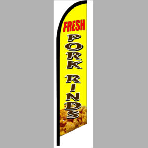 FRESH PORK RINDS swooper flag KIT